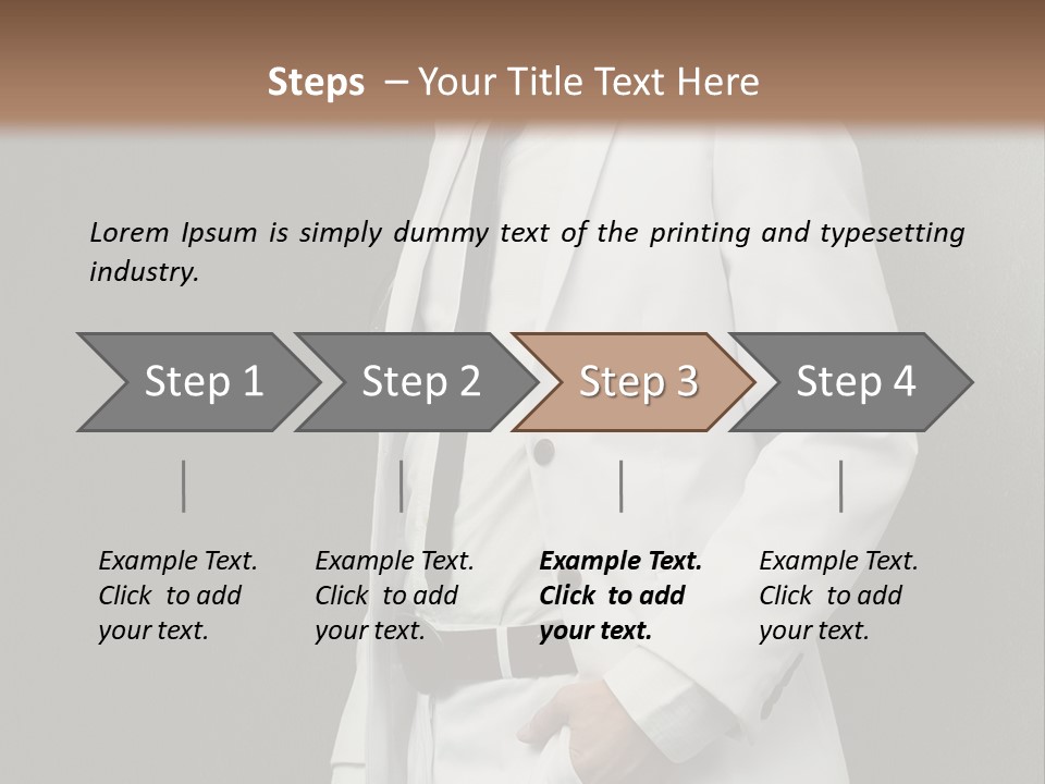 Style Positive Model PowerPoint Template