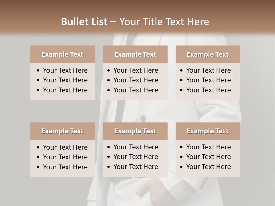 Style Positive Model PowerPoint Template