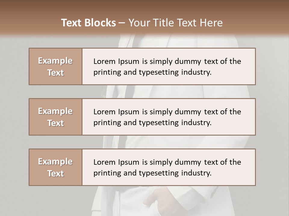 Style Positive Model PowerPoint Template