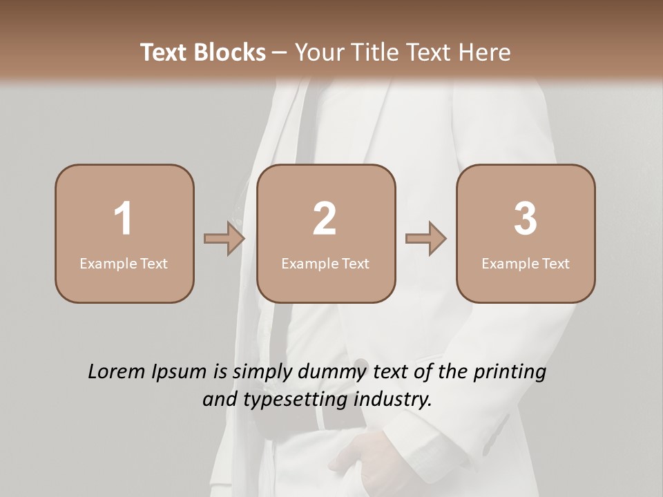 Style Positive Model PowerPoint Template