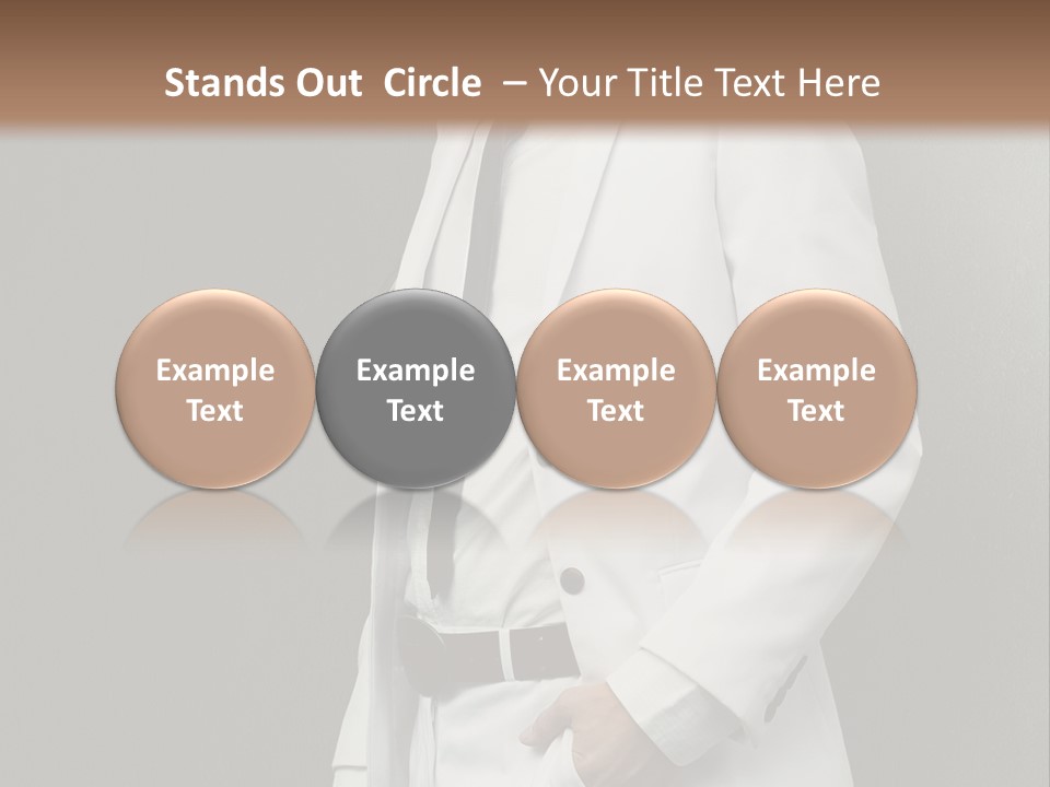 Style Positive Model PowerPoint Template