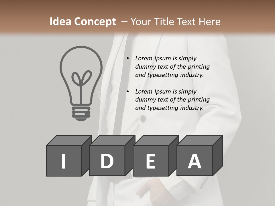 Style Positive Model PowerPoint Template