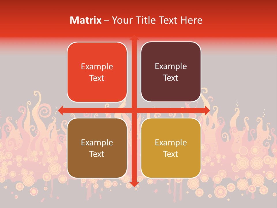 Gift Table Present PowerPoint Template