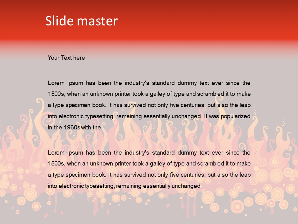 Gift Table Present PowerPoint Template