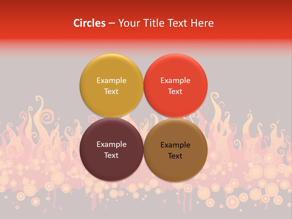 Gift Table Present PowerPoint Template