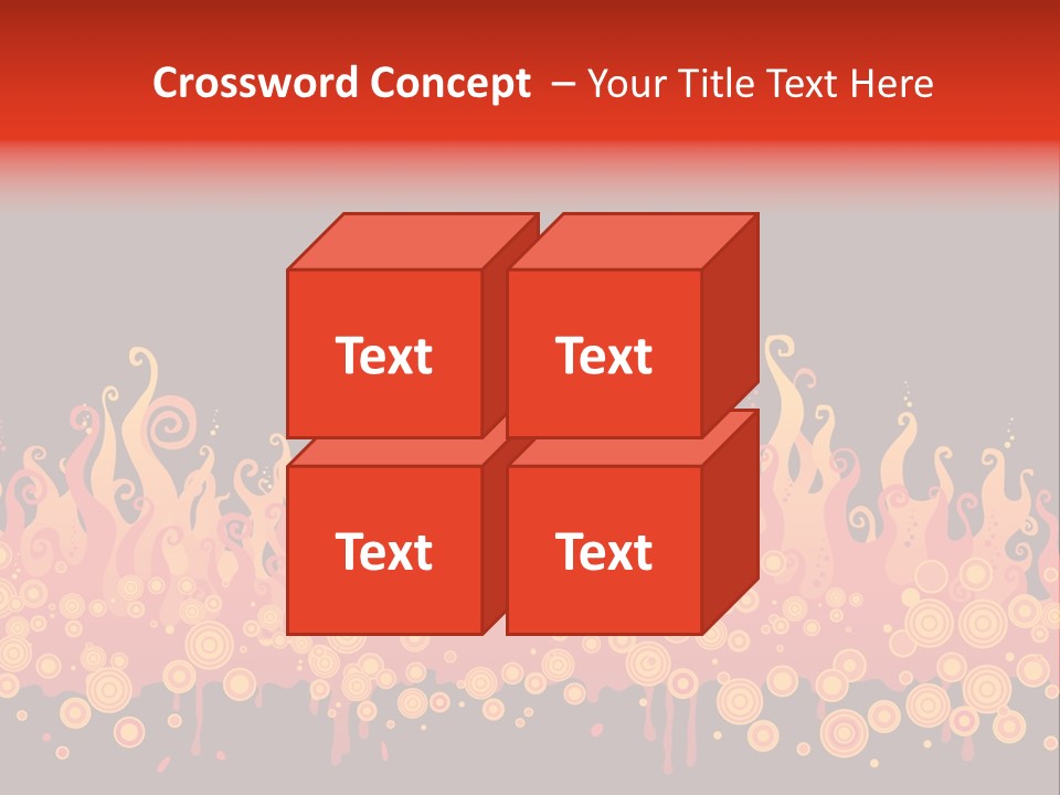 Gift Table Present PowerPoint Template
