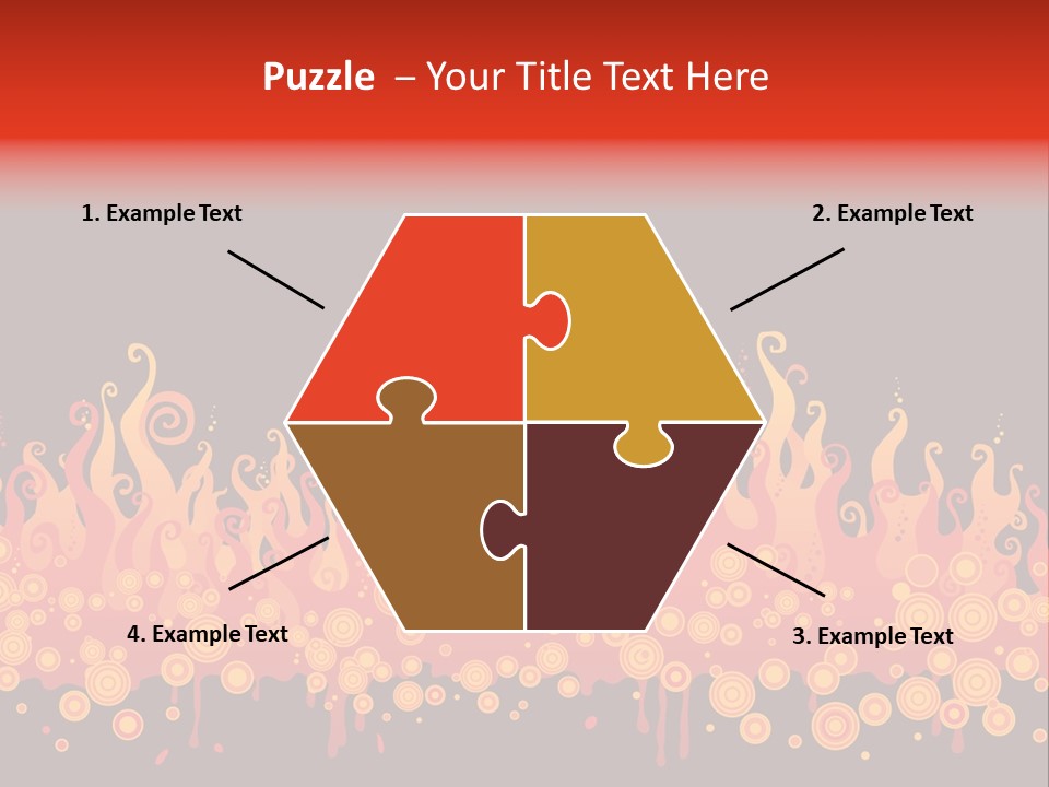 Gift Table Present PowerPoint Template