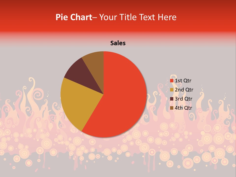 Gift Table Present PowerPoint Template