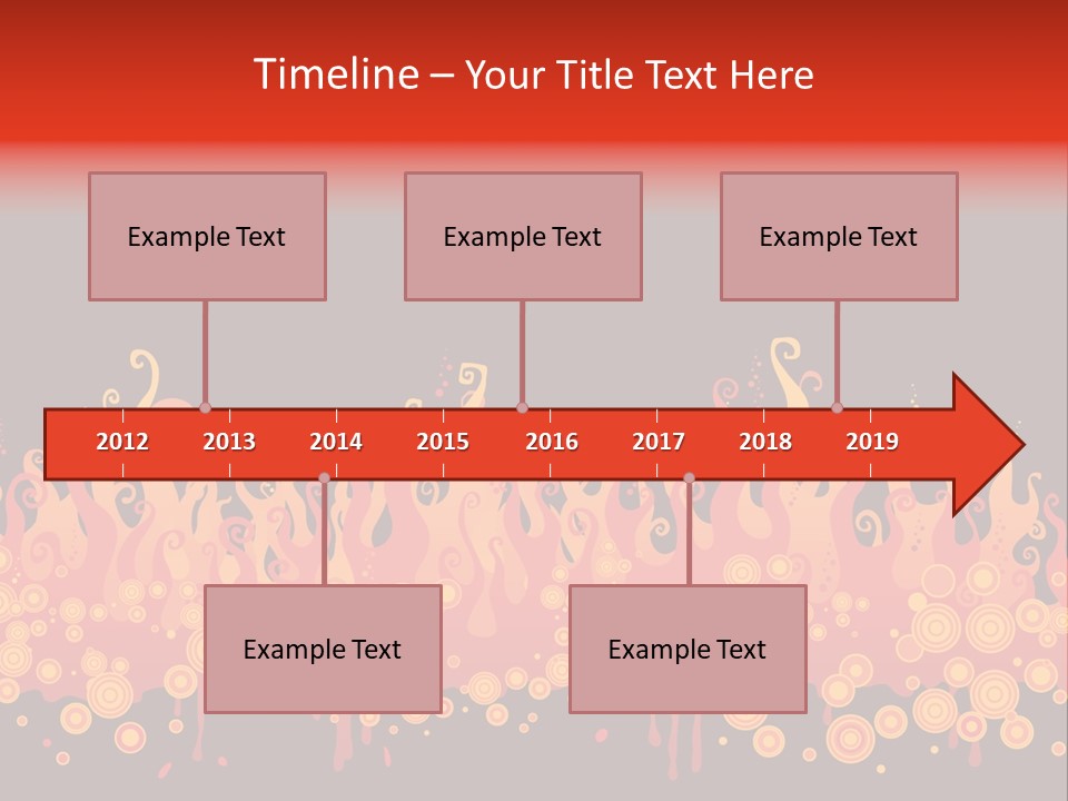 Gift Table Present PowerPoint Template