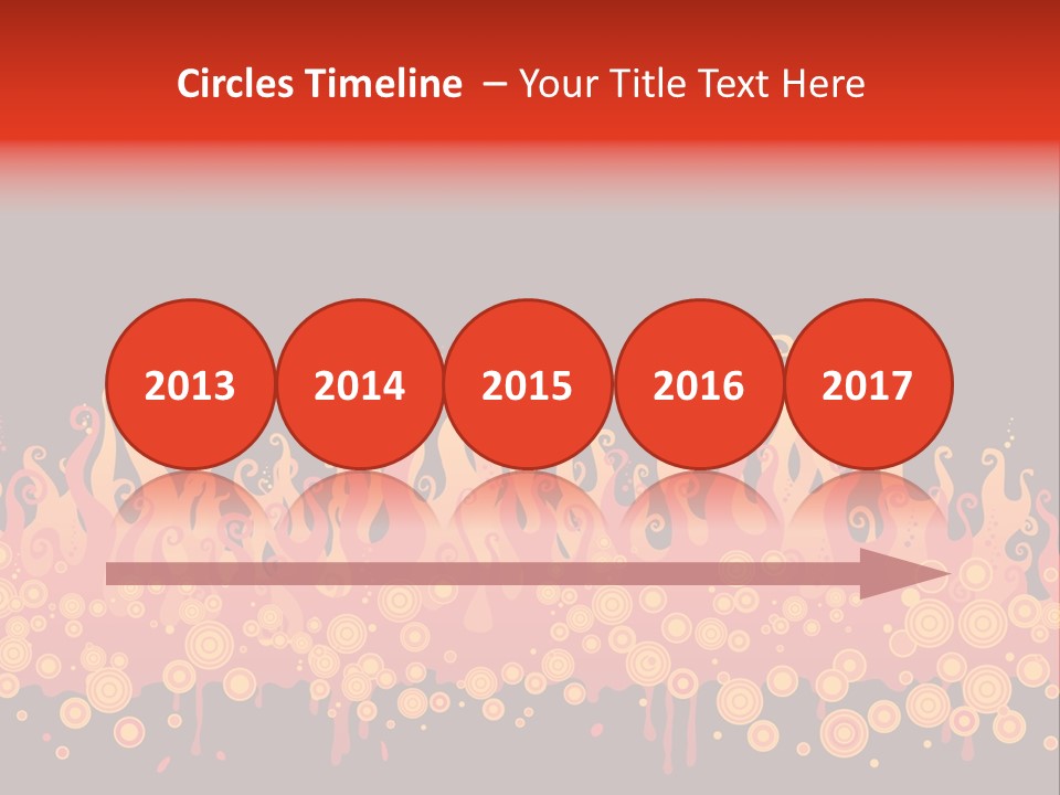 Gift Table Present PowerPoint Template