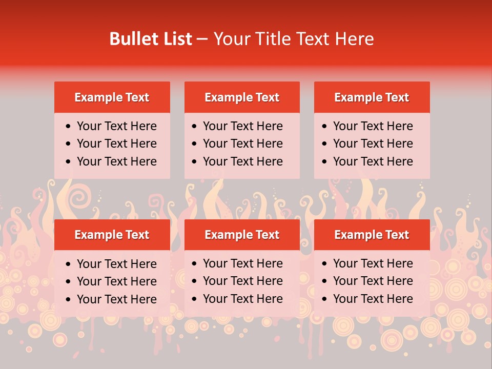Gift Table Present PowerPoint Template