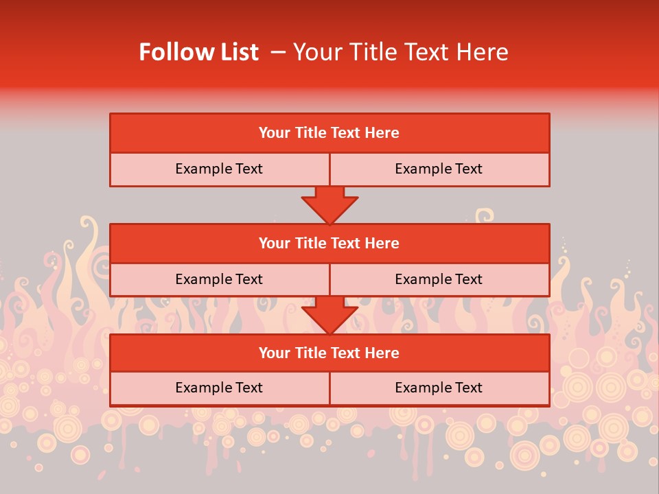 Gift Table Present PowerPoint Template