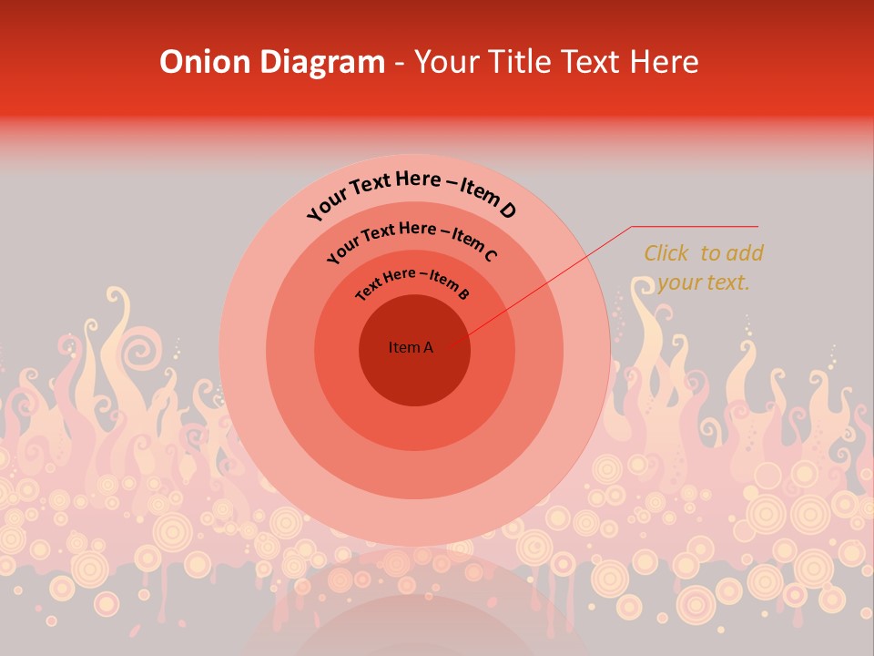 Gift Table Present PowerPoint Template