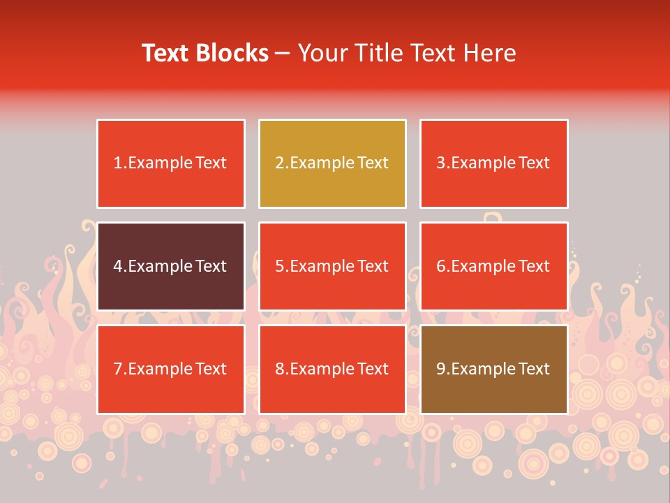 Gift Table Present PowerPoint Template