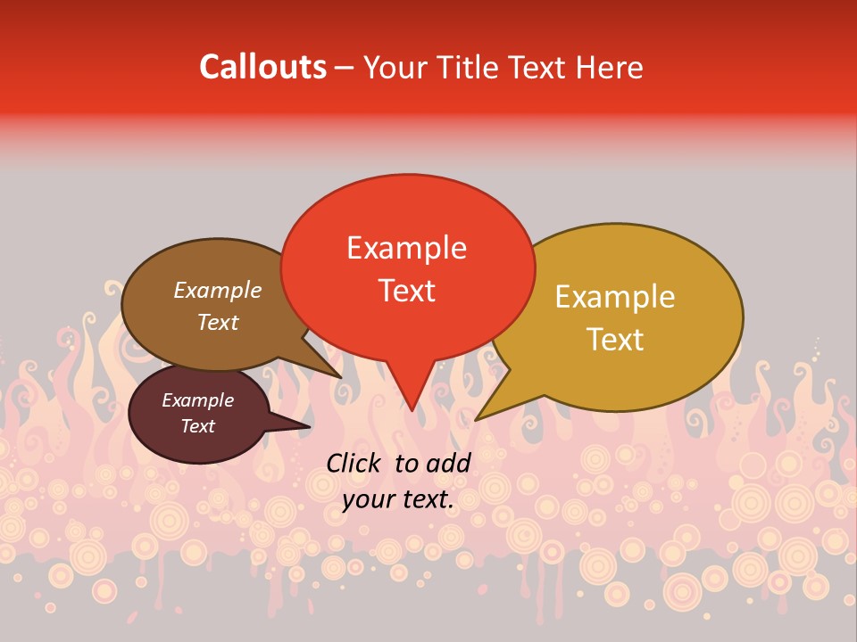 Gift Table Present PowerPoint Template