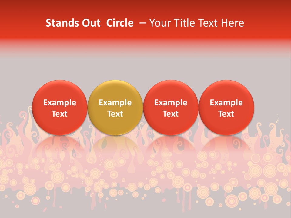 Gift Table Present PowerPoint Template