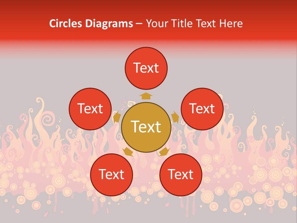 Gift Table Present PowerPoint Template