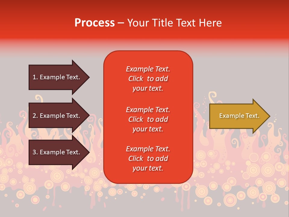 Gift Table Present PowerPoint Template