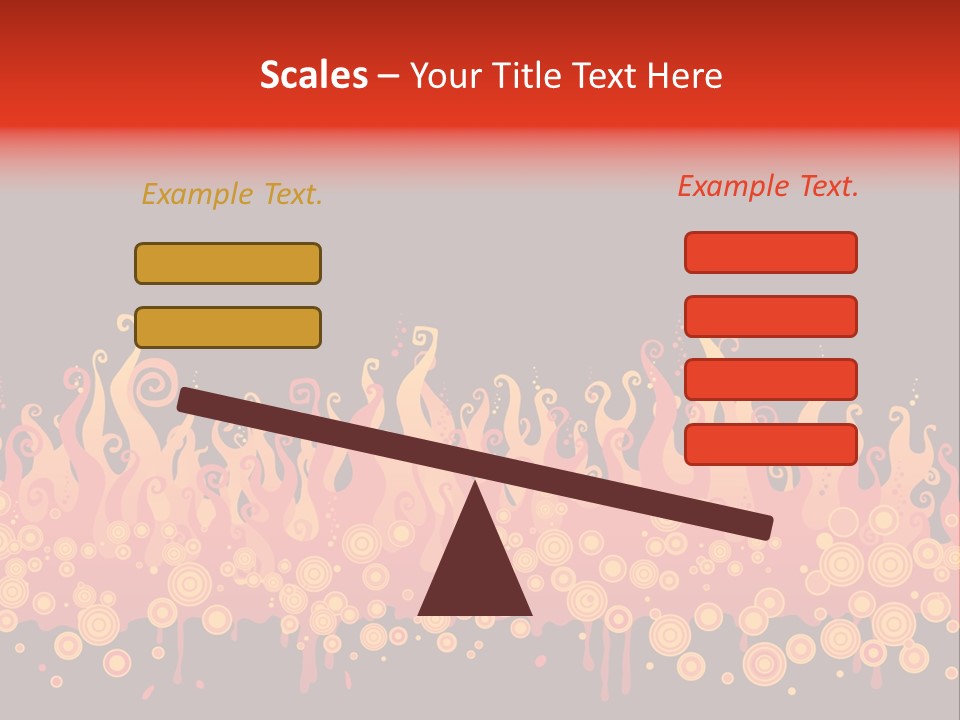 Gift Table Present PowerPoint Template