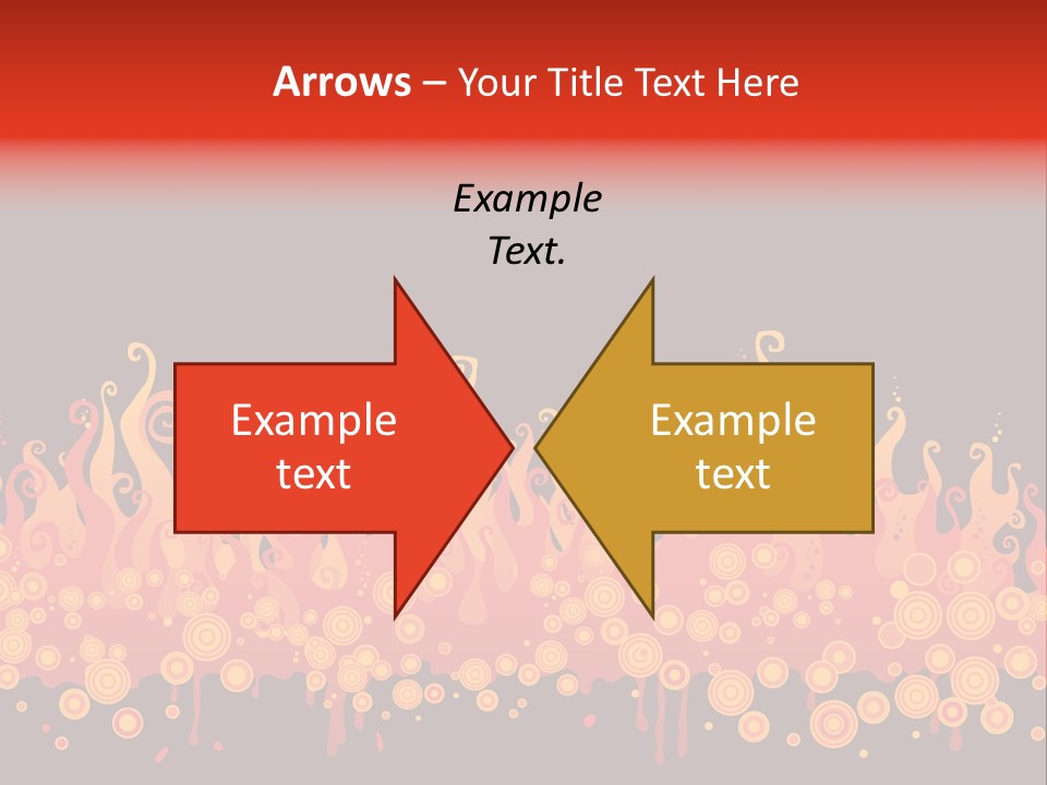 Gift Table Present PowerPoint Template