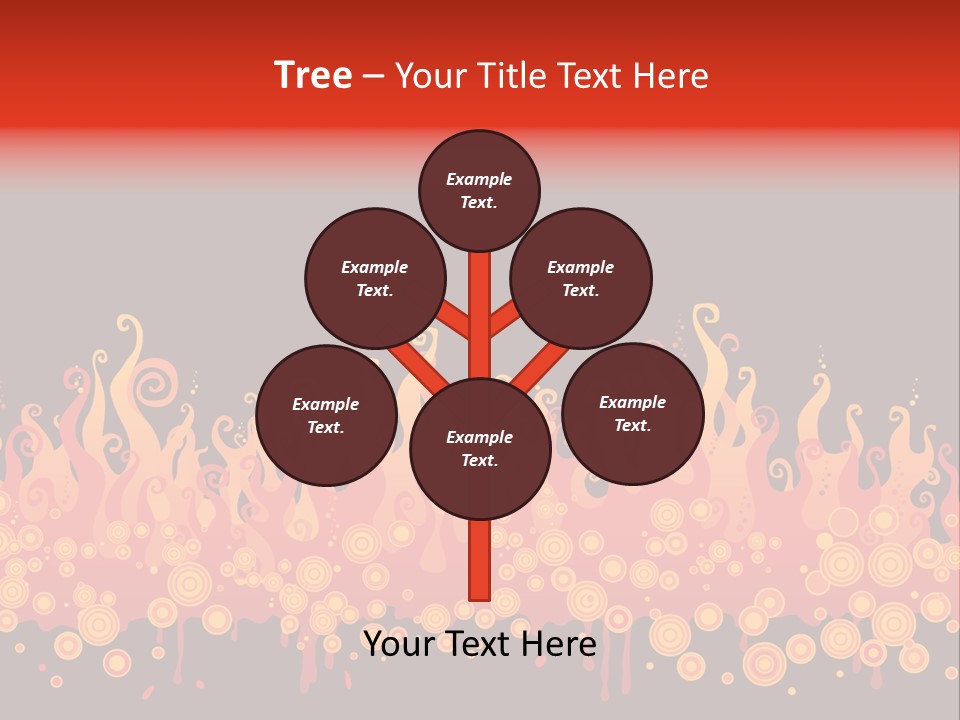 Gift Table Present PowerPoint Template