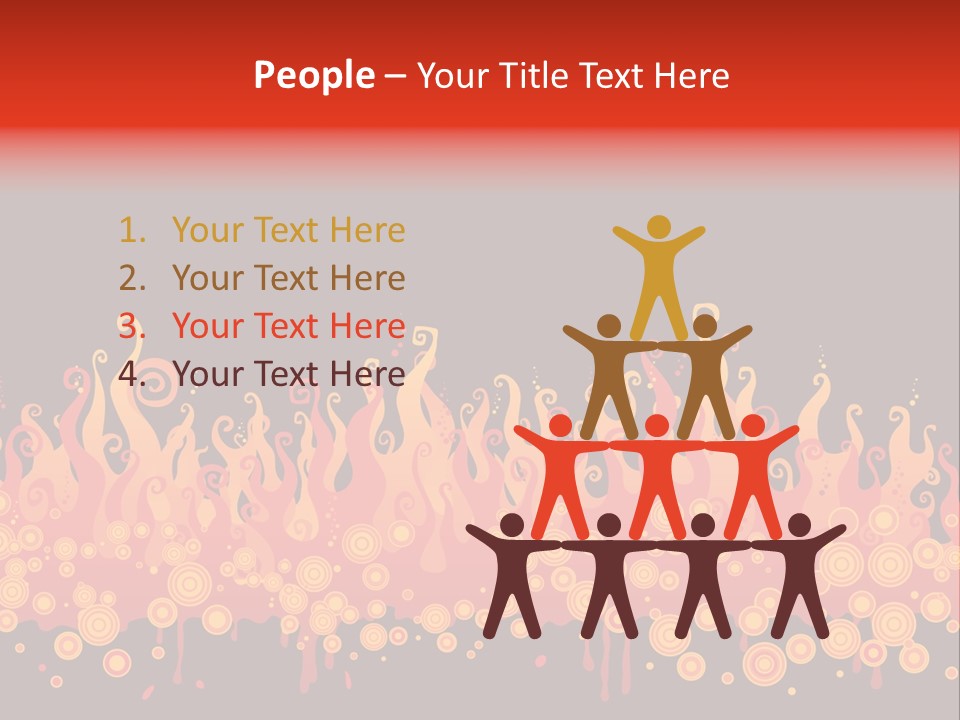 Gift Table Present PowerPoint Template