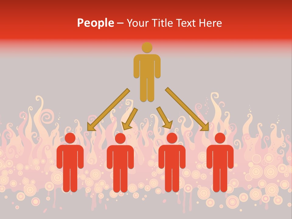 Gift Table Present PowerPoint Template