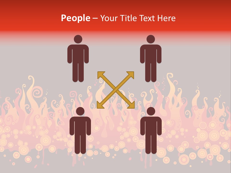 Gift Table Present PowerPoint Template