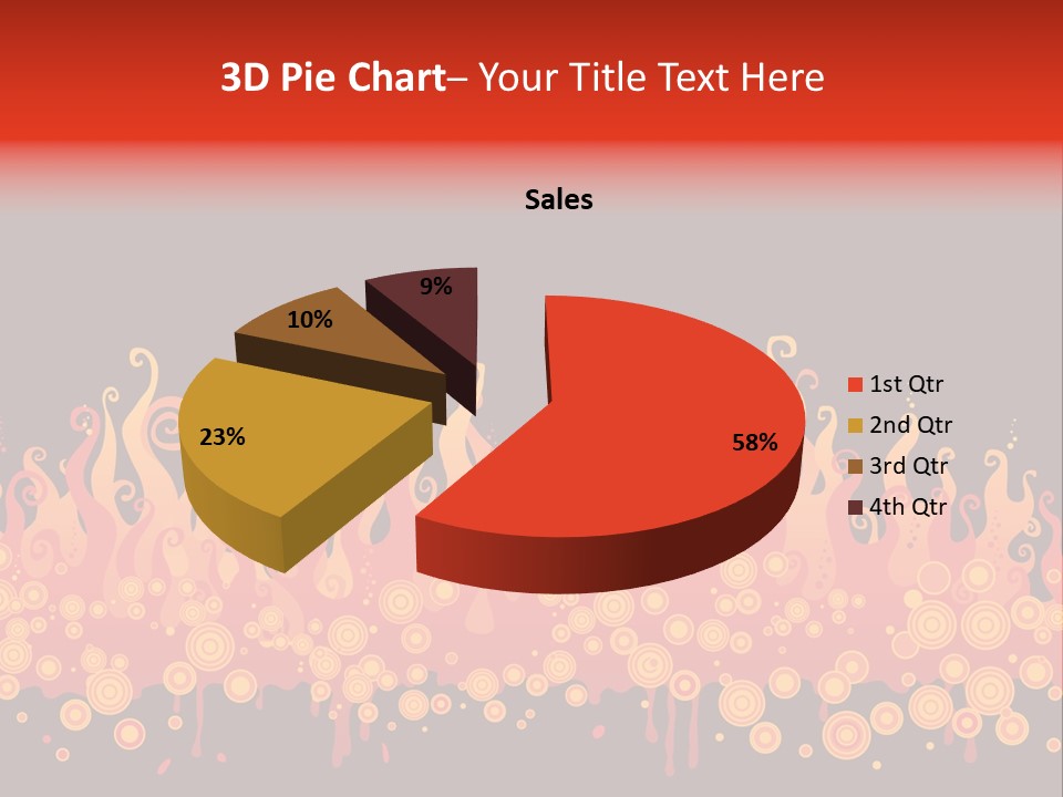 Gift Table Present PowerPoint Template