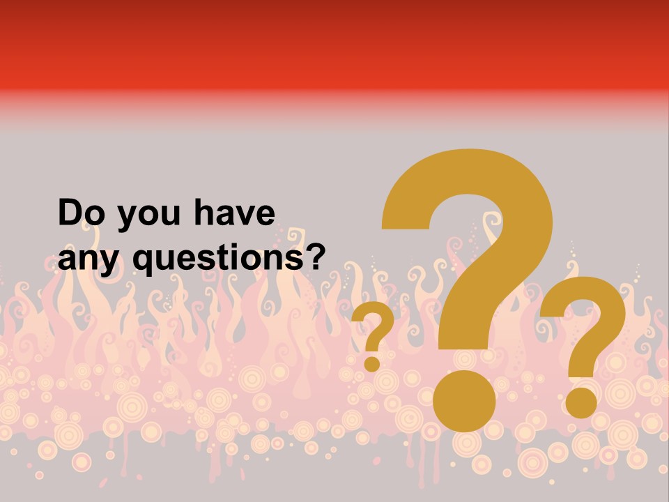 Gift Table Present PowerPoint Template