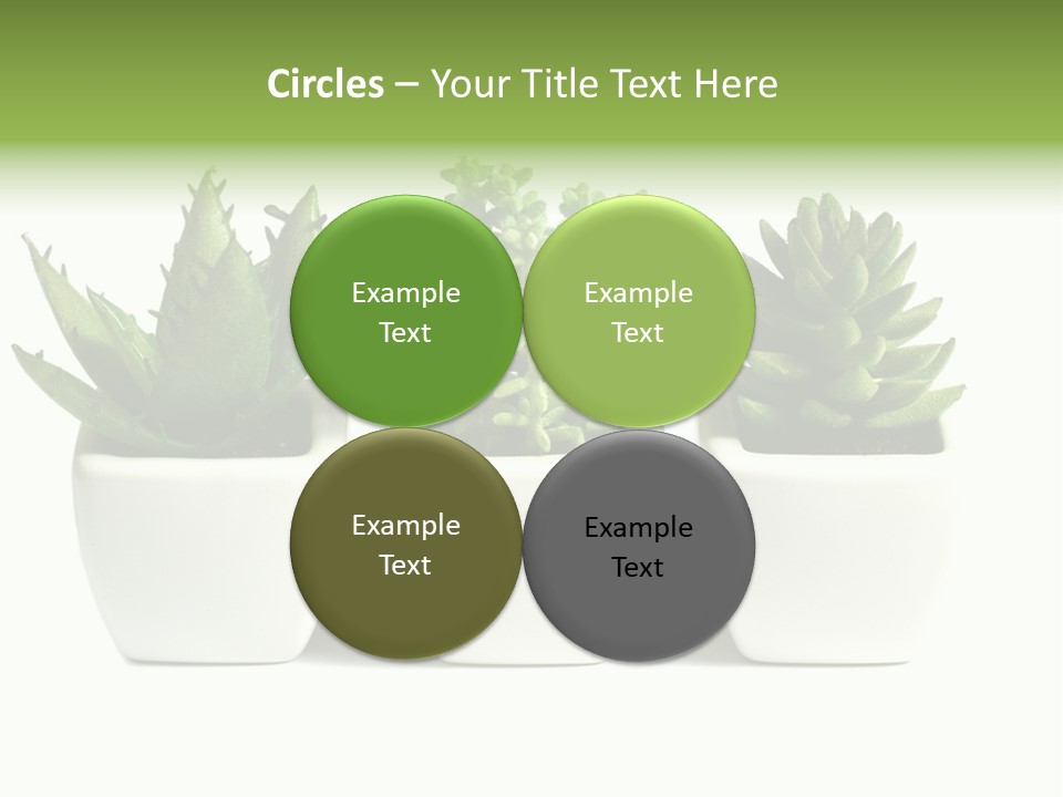 Green Family Growth PowerPoint Template