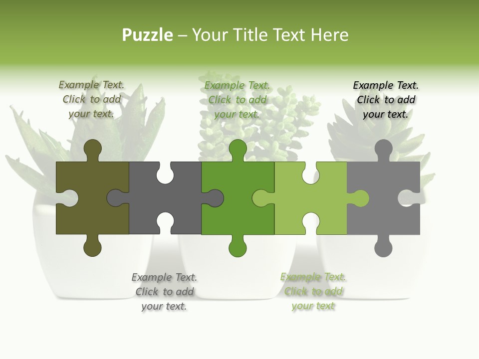 Green Family Growth PowerPoint Template