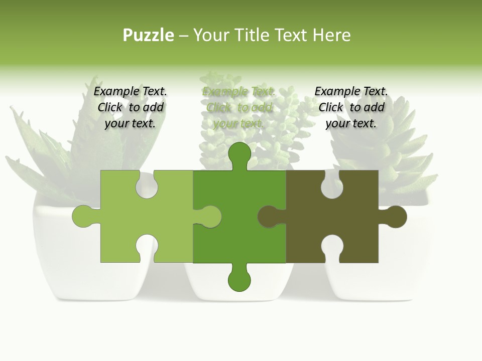 Green Family Growth PowerPoint Template