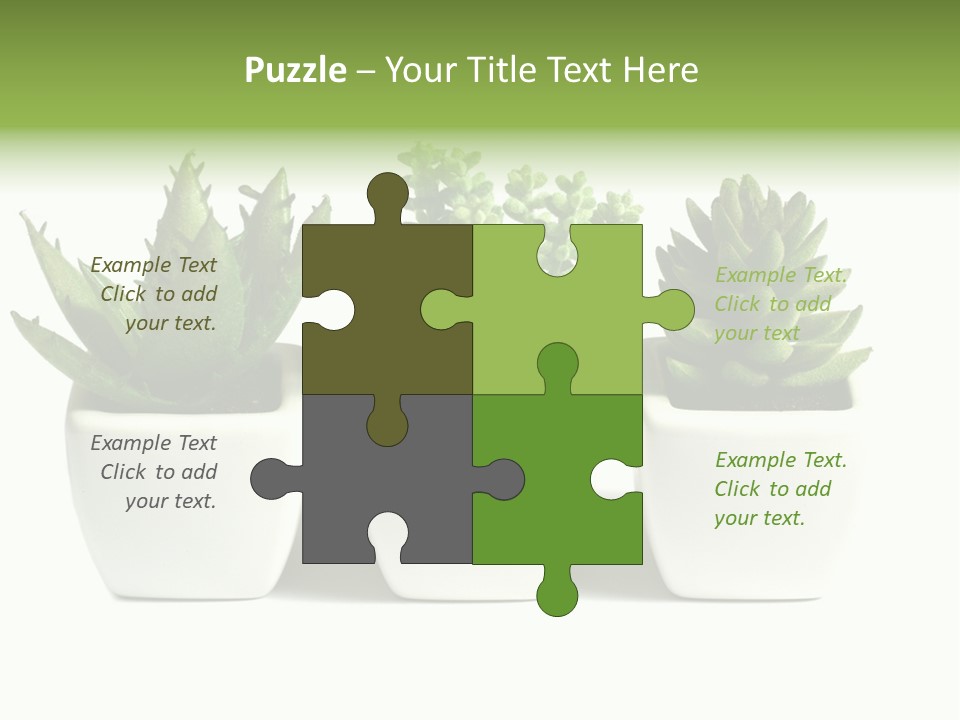 Green Family Growth PowerPoint Template