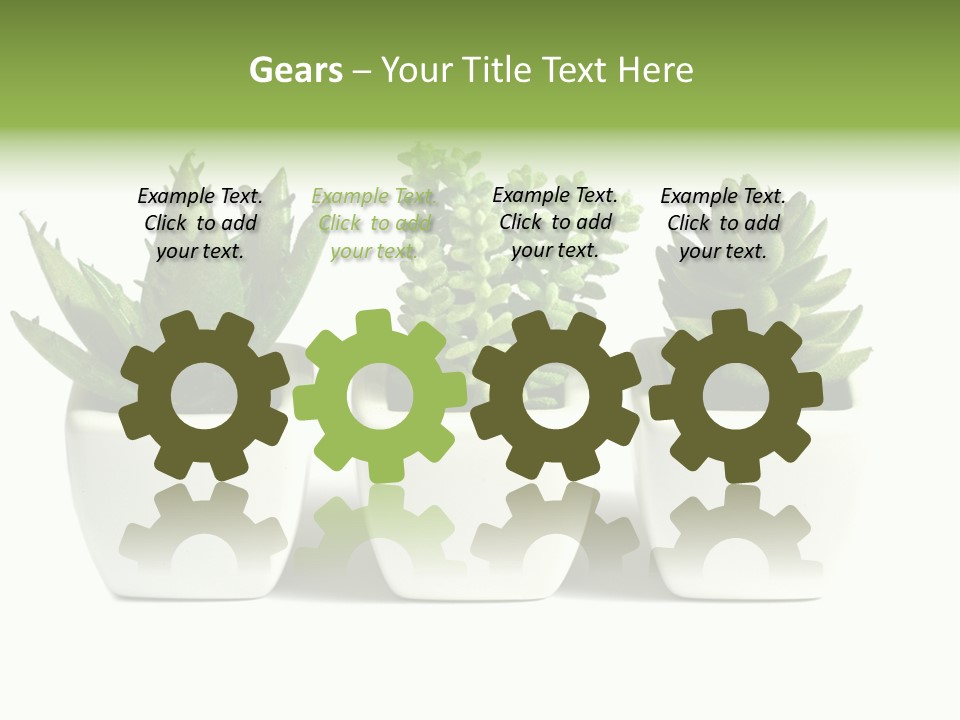 Green Family Growth PowerPoint Template