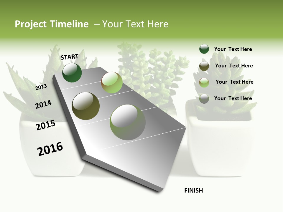 Green Family Growth PowerPoint Template