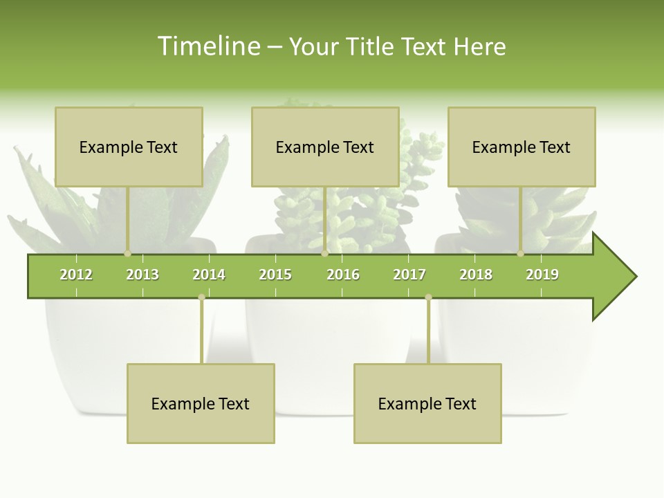 Green Family Growth PowerPoint Template