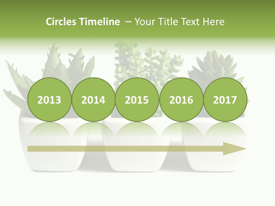 Green Family Growth PowerPoint Template