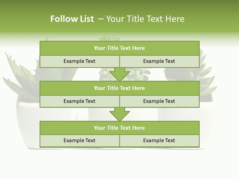 Green Family Growth PowerPoint Template