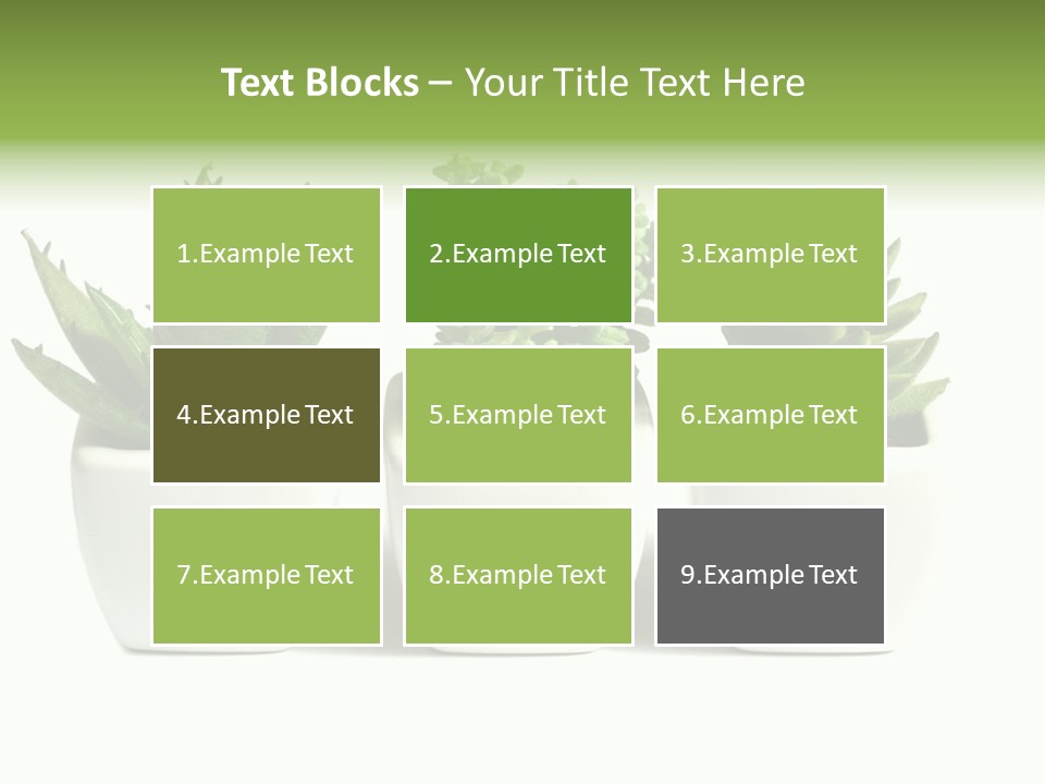 Green Family Growth PowerPoint Template