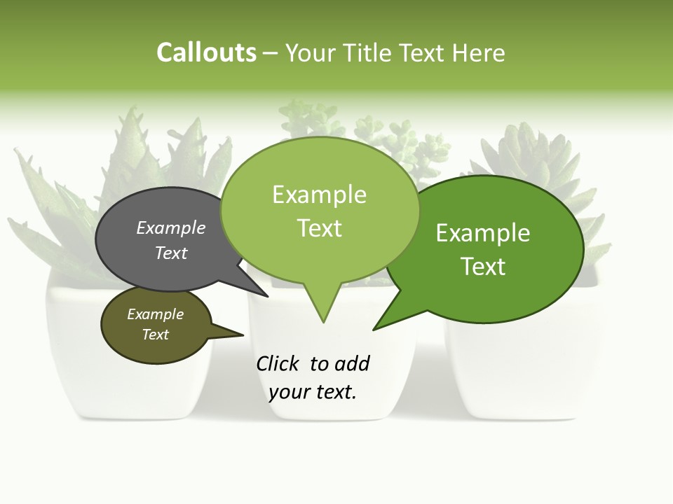 Green Family Growth PowerPoint Template
