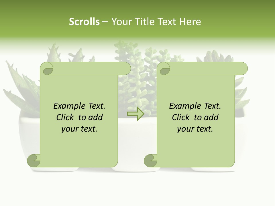 Green Family Growth PowerPoint Template