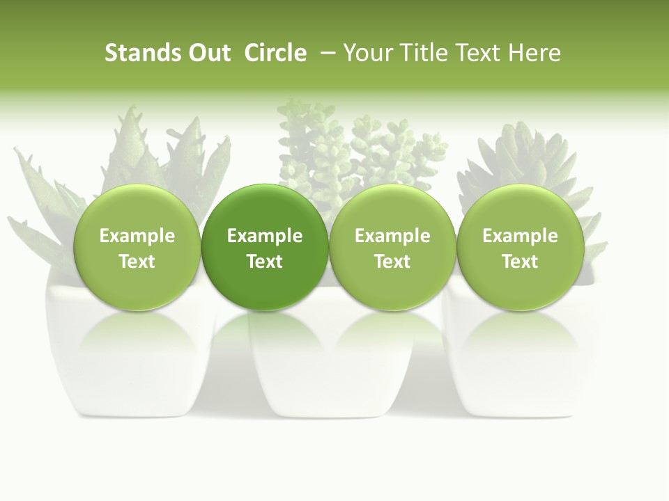 Green Family Growth PowerPoint Template