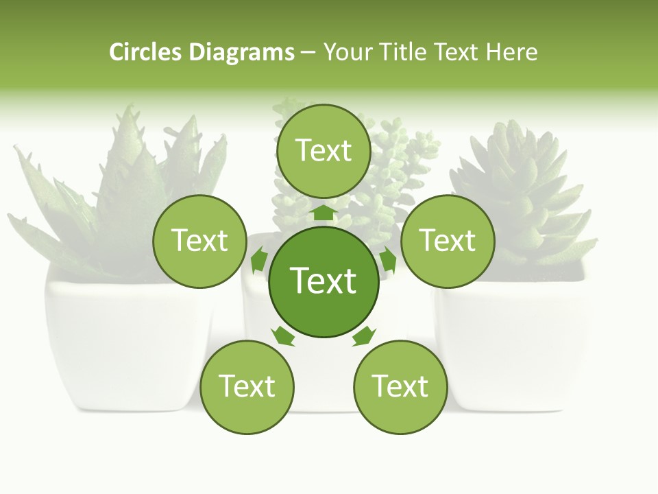 Green Family Growth PowerPoint Template