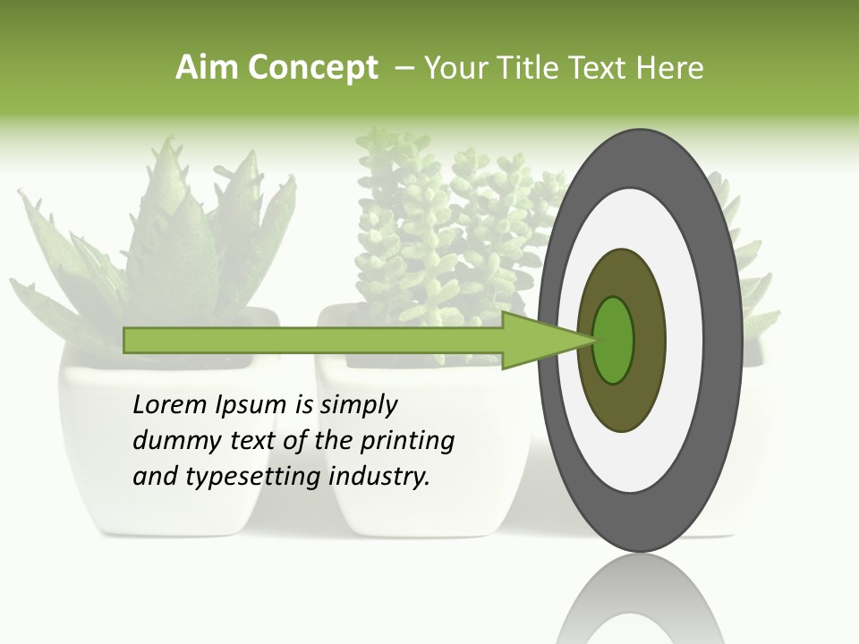 Green Family Growth PowerPoint Template