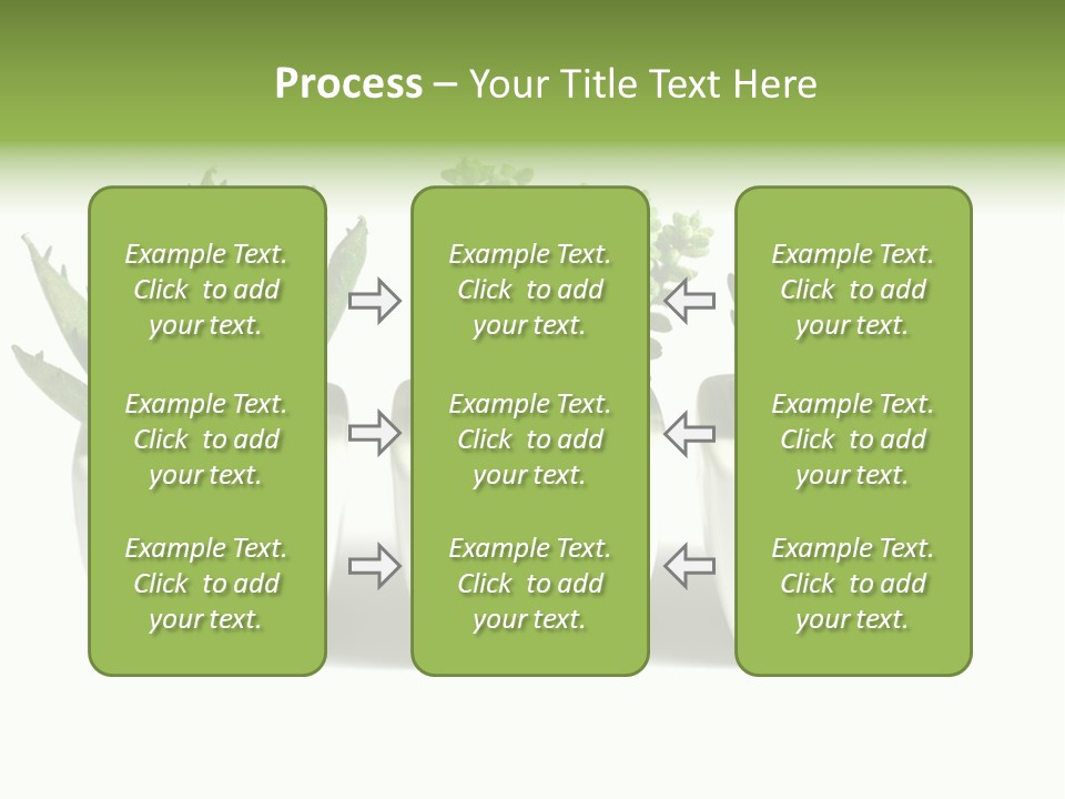 Green Family Growth PowerPoint Template