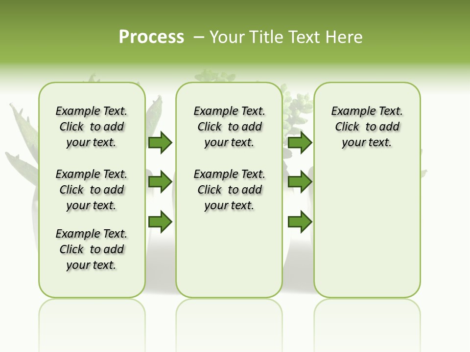 Green Family Growth PowerPoint Template