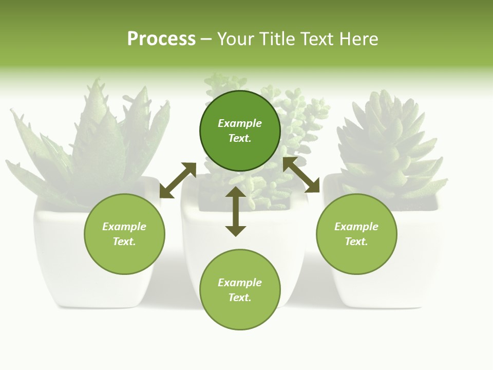 Green Family Growth PowerPoint Template