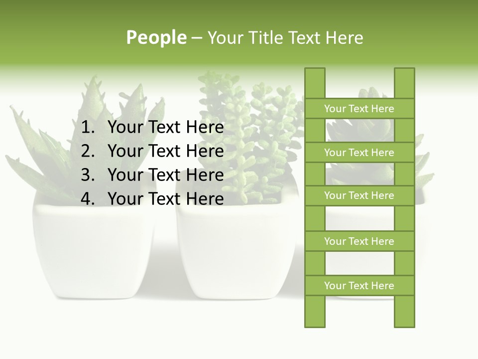 Green Family Growth PowerPoint Template