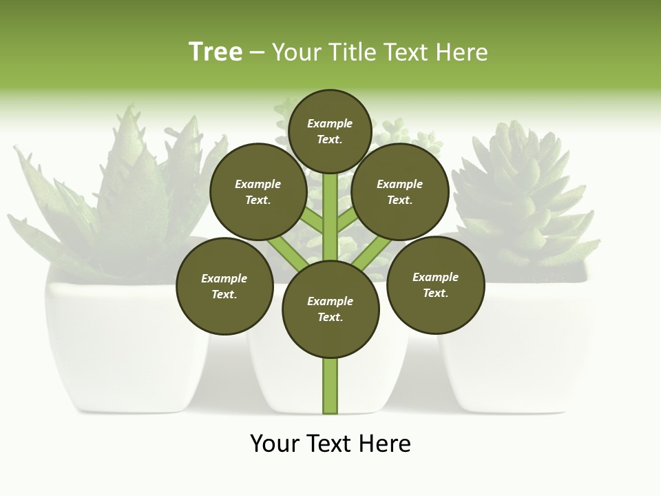 Green Family Growth PowerPoint Template